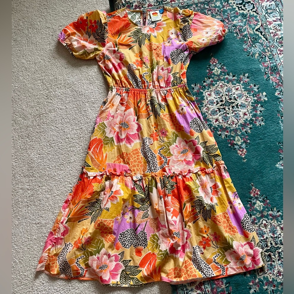 Farm Rio Maribel Maxi Dress for Anthropologie